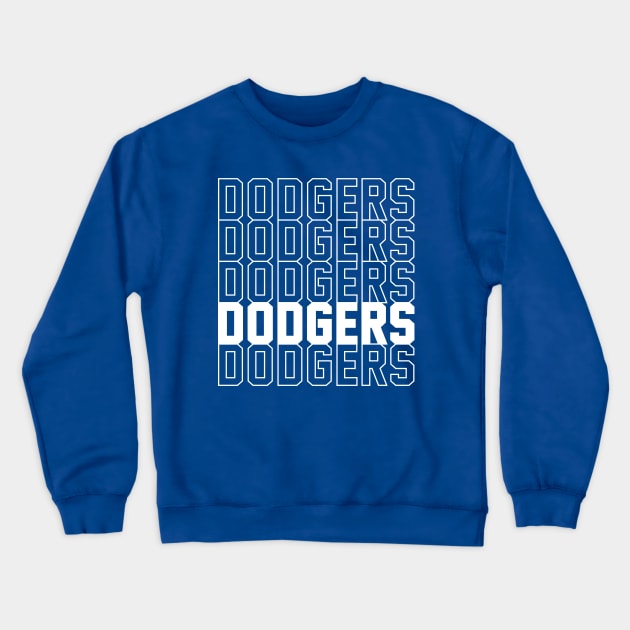 DODGERS Crewneck Sweatshirt by Throwzack